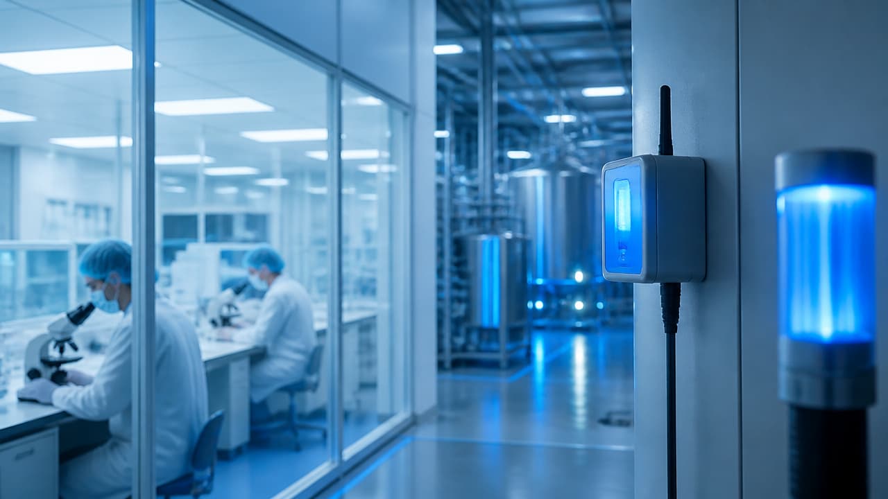 Profissional monitora sensores e dados de telemetria em ambiente crítico hospitalar