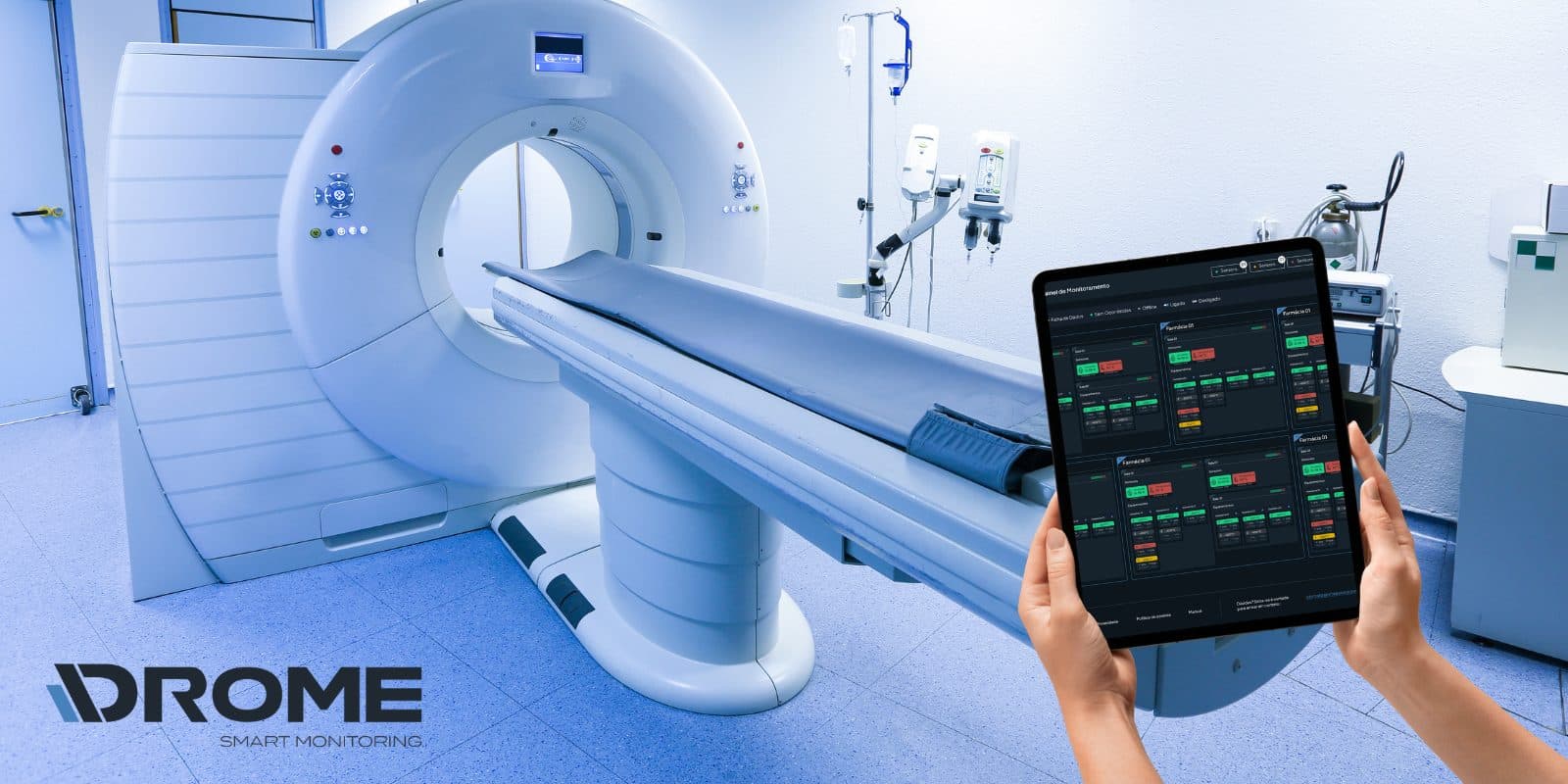 Hospitais brasileiros geram terabytes de dados operacionais por mês. Quase nenhum usa isso para prevenir falha.